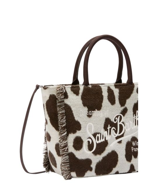 Borsa donna Colette Felt in misto lana muccata MC2 Saint Barth | COLETTE FELT-COW10 EMB